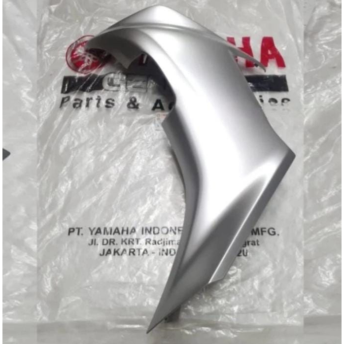 PANEL SAYAP DEPAN KIRI ALL NEW AEROX SILVER ASLI ORI YAMAHA BBP F835U 00 P5