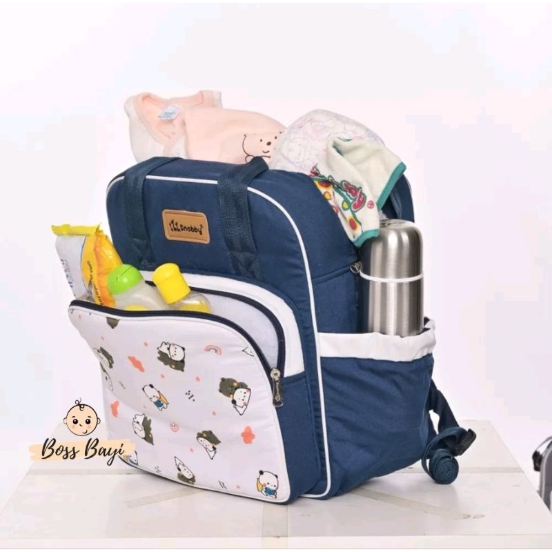 SNOBBY - Tas Bayi Ransel SBT7374 /Tas Perlengkapan Bayi