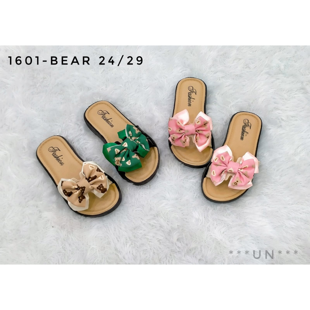 11.11     TERMURAH Sandal Slop Simple Anak Perempuan kekinian