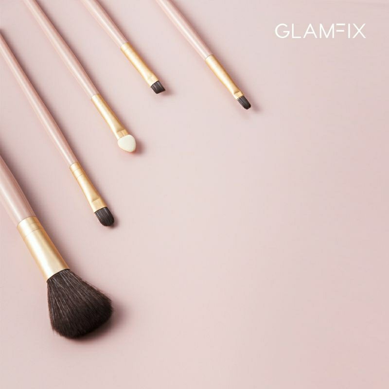 GLAMFIX Excellent Brush Set Isi 5pc - Kuas Make Up You