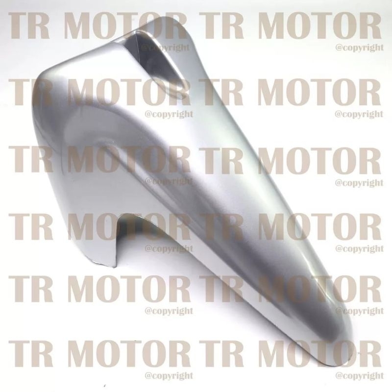 Spakbor Slebor Depan 2004 Suzuki Smash Lama Warna Silver
