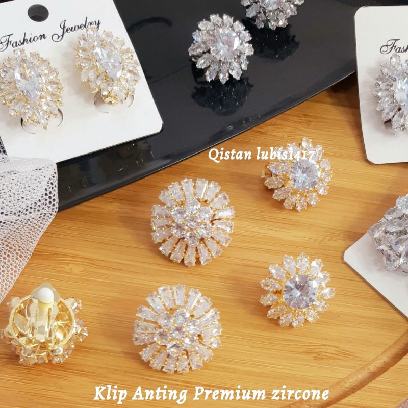 Anting Klip P.Zircone