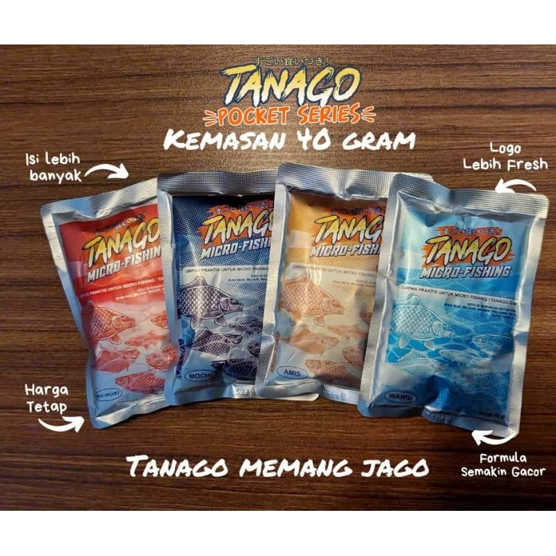 Umpan Pelet Tanago Micro Fishing
