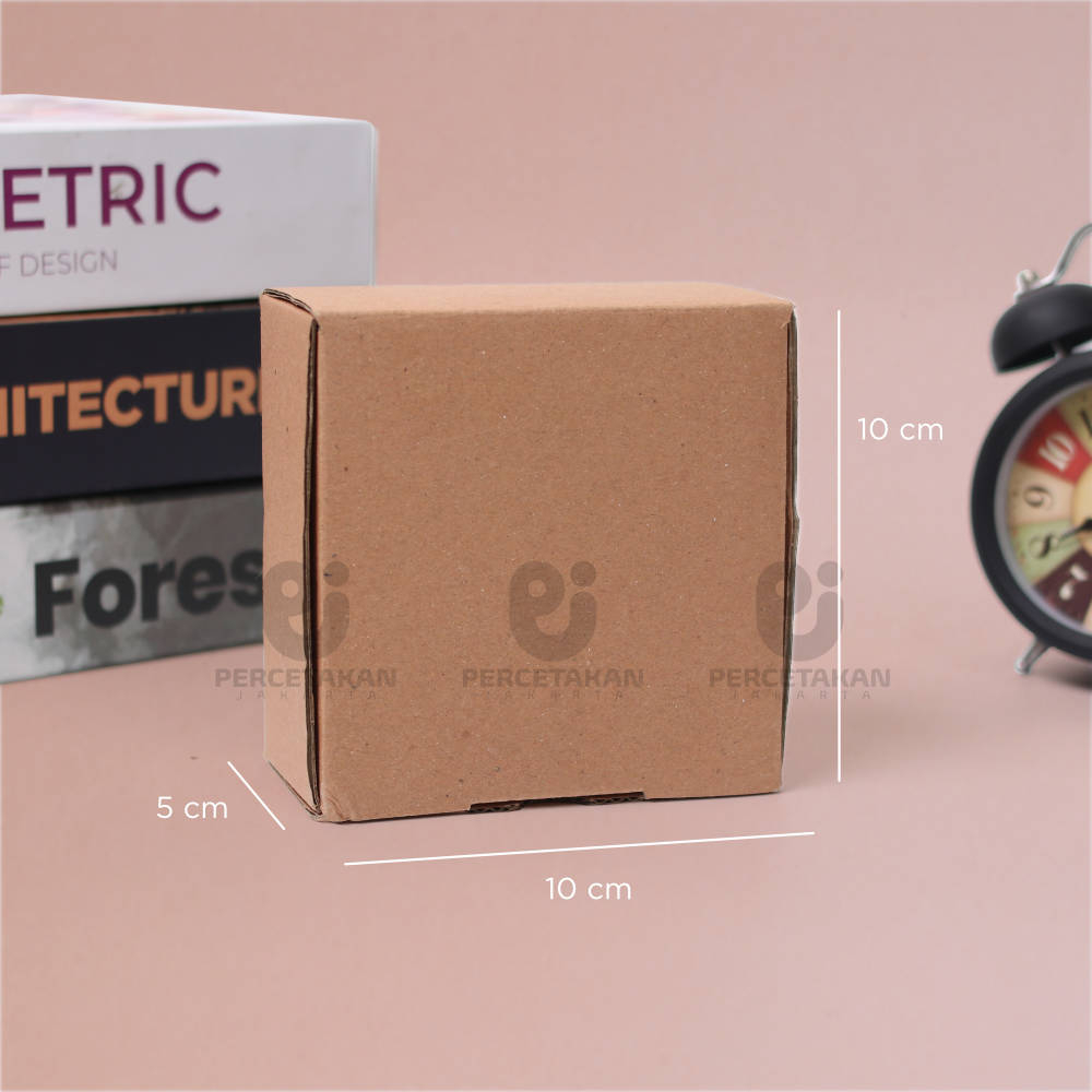 

Kardus Corrugated 10x10x5 CM | Die Cut | Kotak Karton | Box Packing Souvenir Pizza