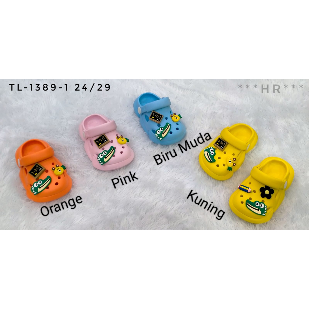 11.11   TERMURAH Sandal slop Bakpao tali belakang Anak-Anak/Sandal import cewe/cowo