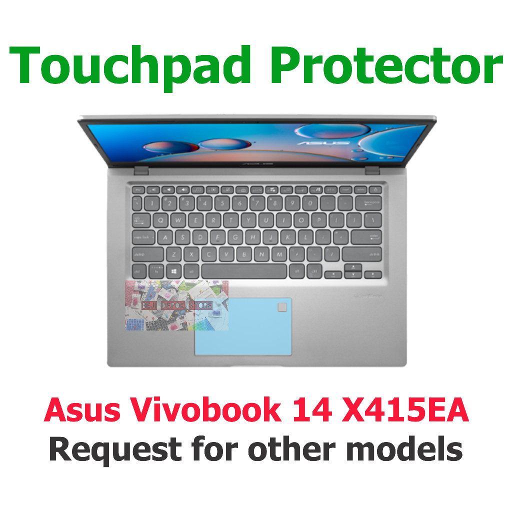 Touchpad Protector Anti Gores Asus Vivobook X415 Series X415EA X415E