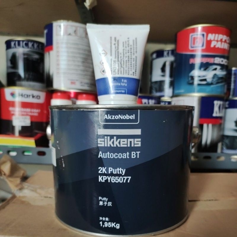 Dempul Sikkens / Sikken Autocoat BT 100 Polyester Putty  2kg