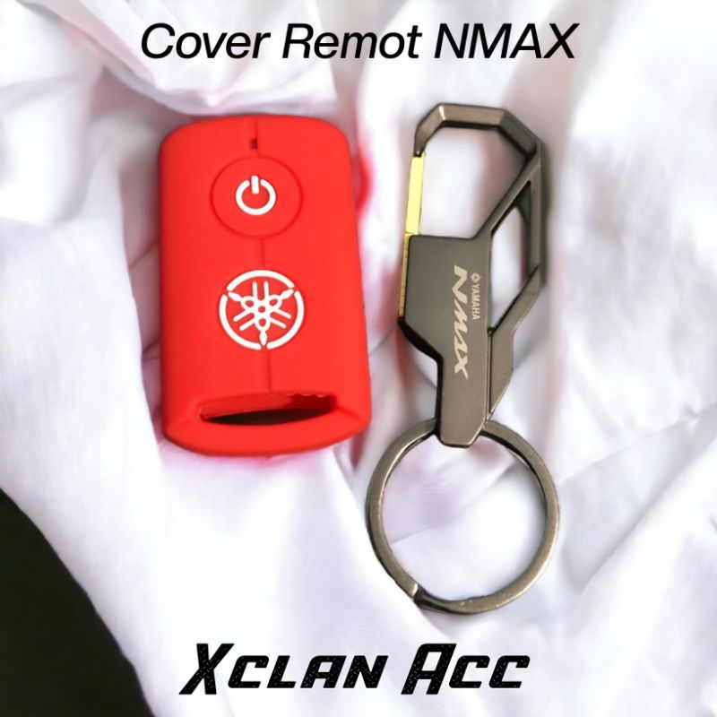 Gantungan Kunci Logo NMAX Plus Cover Remot NEW NMAX 2021 2022 2023