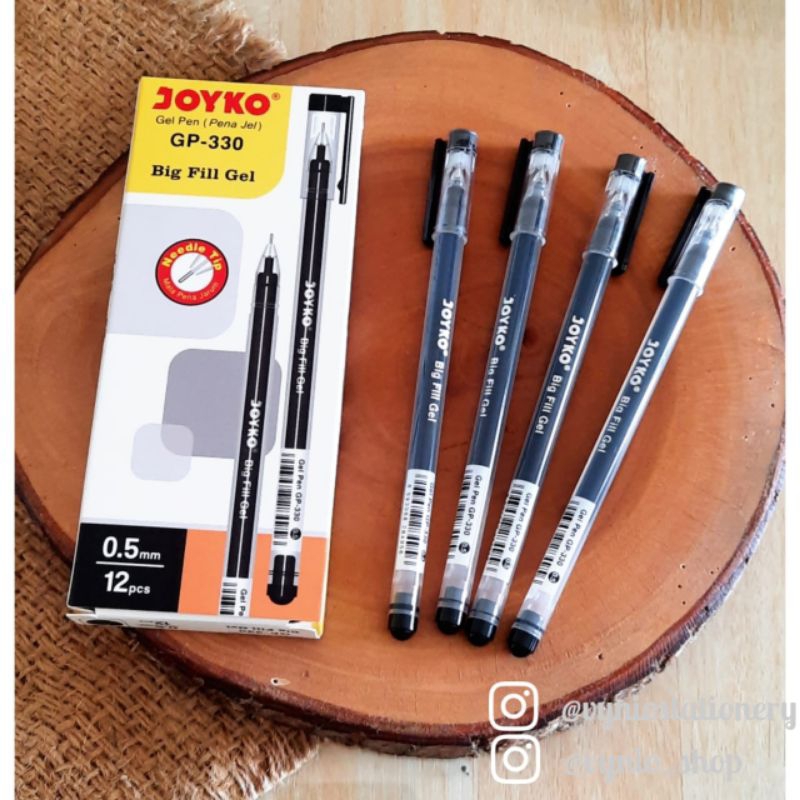 

Gel Pen Pulpen Pena Joyko GP-330 Big Fill Gel 0.5 mm