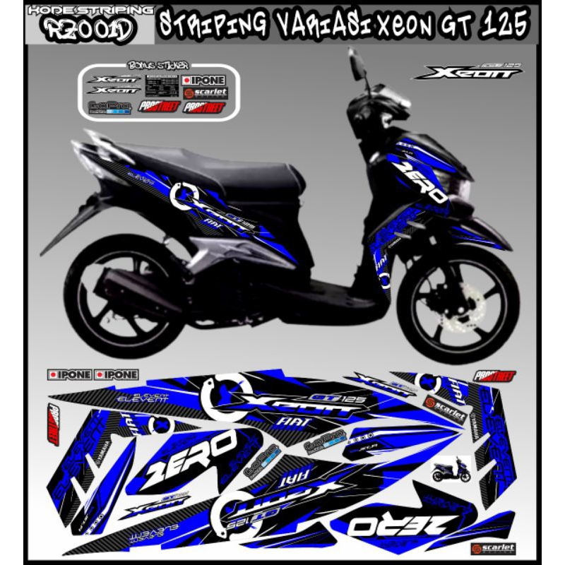 striping variasi Xeon GT 125