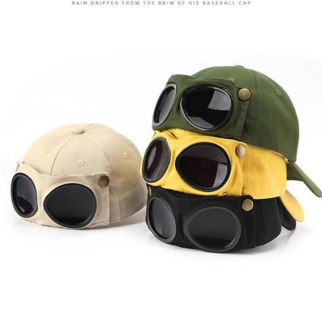 TOPI KACAMATA TOPI BASEBALL GOGGLES CAP VIRAL