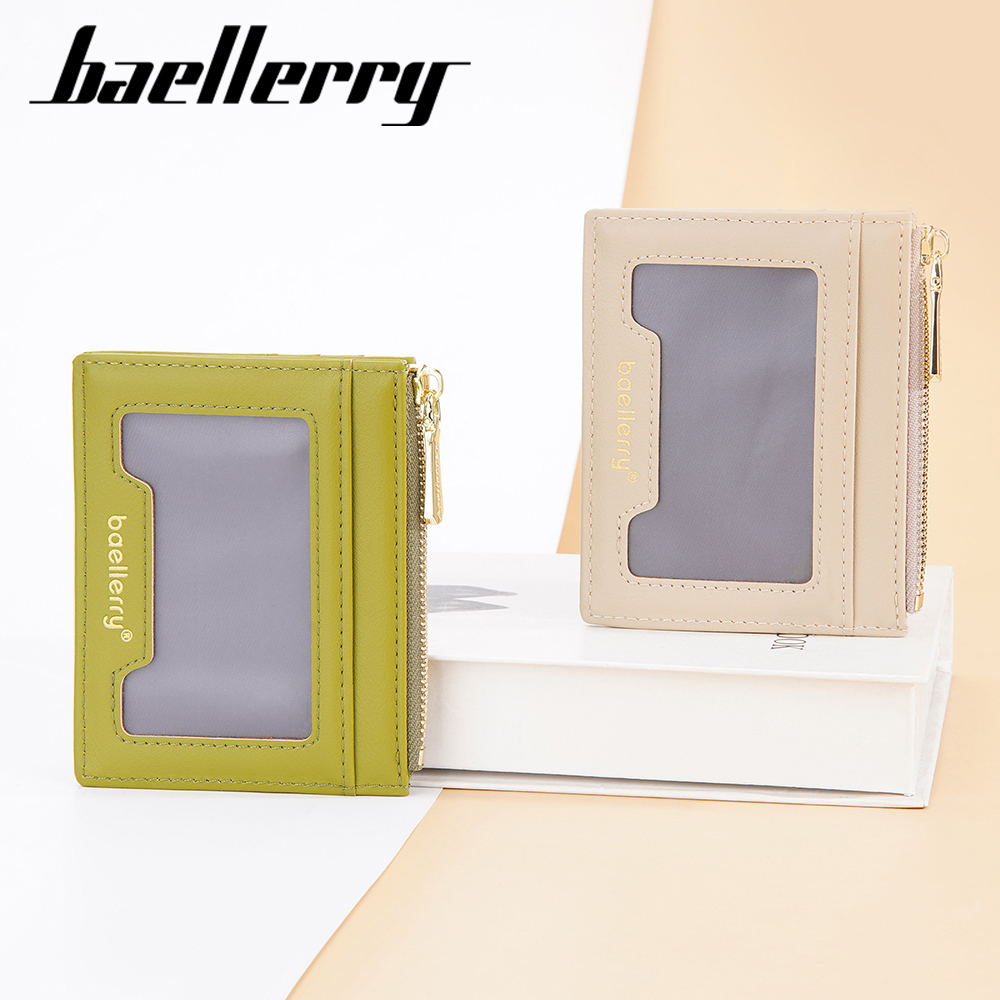 BAELLERRY NR098 Dompet Kartu Wanita Bahan Kulit PU Leather Premium WATCHKITE WKOS