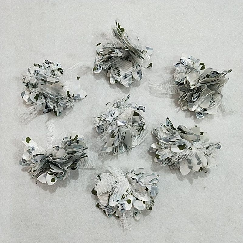 Bunga Frill Hiasan Baju