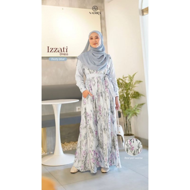 Izzati Dress by Nadira - Gamis Mom