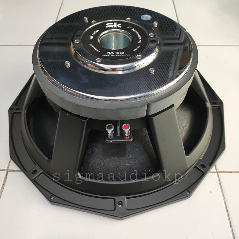 Speaker Komponen 18 Inch SK Coustic PD1880 Coil 5 inch