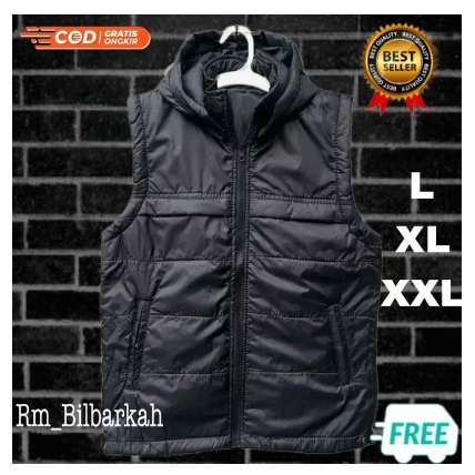 rompi pria parasut / rompi pria outdoor casual / rompi parasut pria / rompi pria hangat outdoor casu