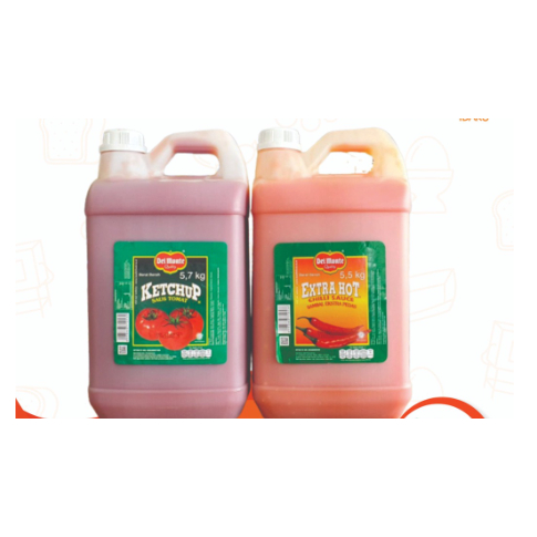 

DELMONTE EXTRA HOT & TOMAT 5,5KG