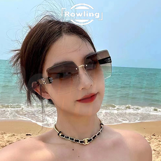 Rowling(ka-352)Sunglasses  Kacamata Hitam  Kotak Wanita Sunglasses New Arrival Import Kacamata Fashion