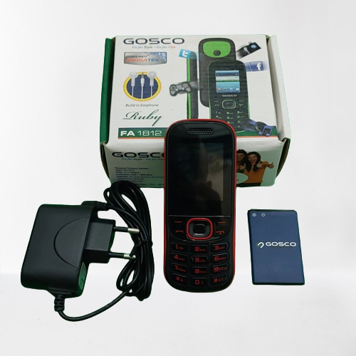 Hp Tombol Gosco Ruby Dual Sim Card