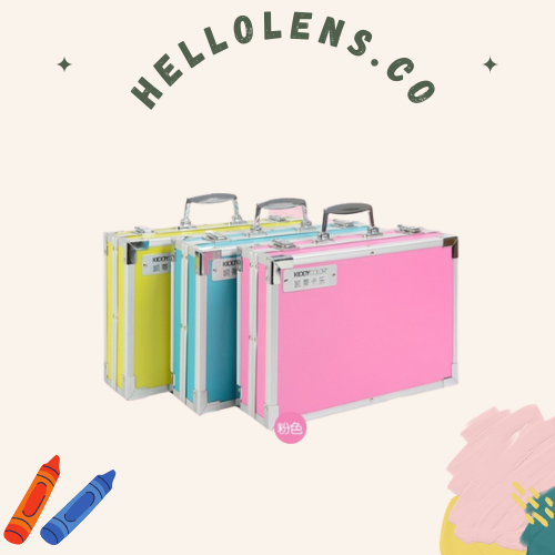 

RB [COD] CRAYON ART SET 145 PCS / KOPER SET CRAYON MEWARNAI ANAK / ALAT LUKIS ANAK /alat mengambar