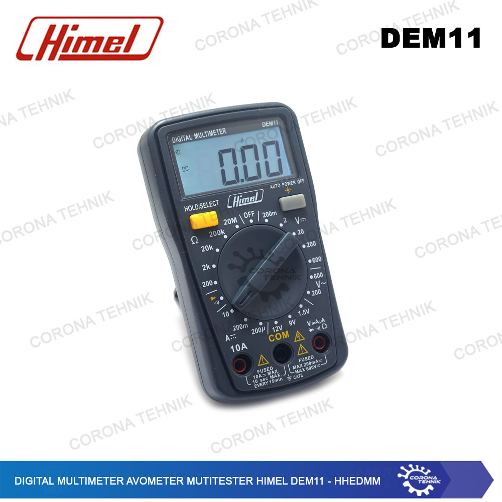 Digital Multimeter Avometer Mutitester Himel DEM11 - HHEDMM