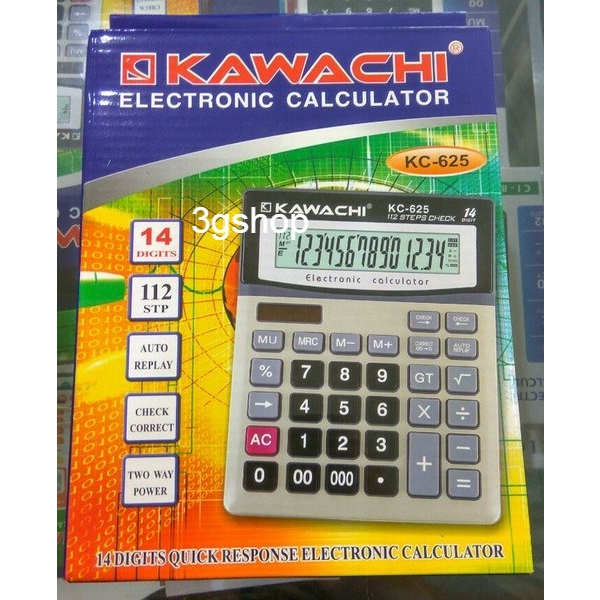 

KALKULATOR KC-625 KAWACHI (14DIGIT)