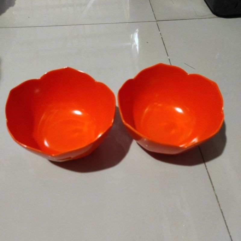 Mangkok Teratai Melamin 6 Inchi ( 2pcs )