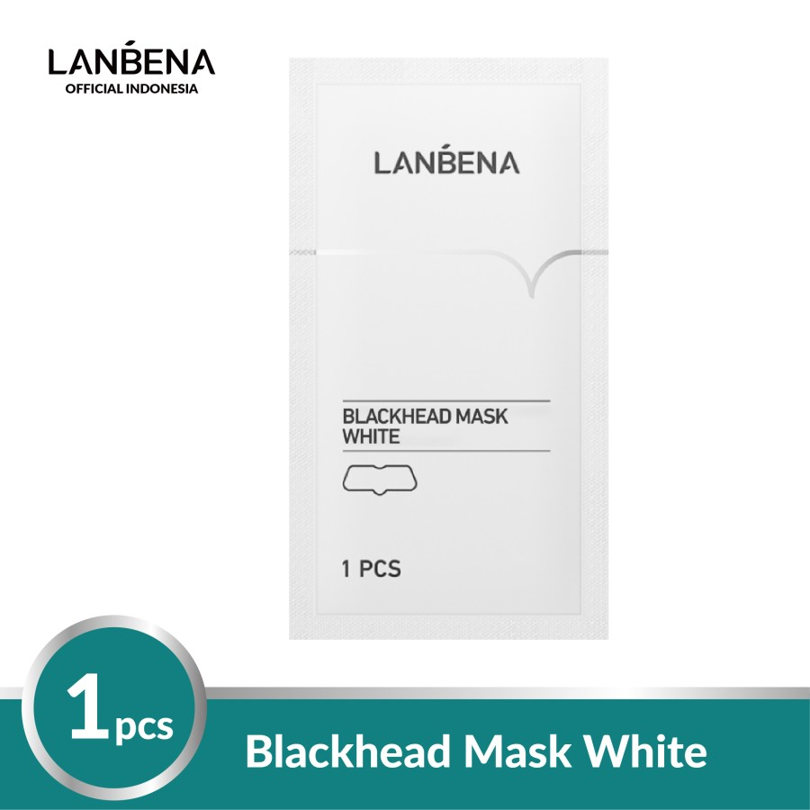 ✨ AKU MURAH ✨ LANBENA BLACKHEAD MASK WHITE [ SACHET ]