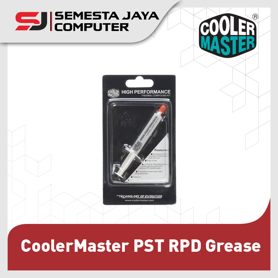 Thermal Paste Pasta Cooler Master PST RPD Grease High Performance