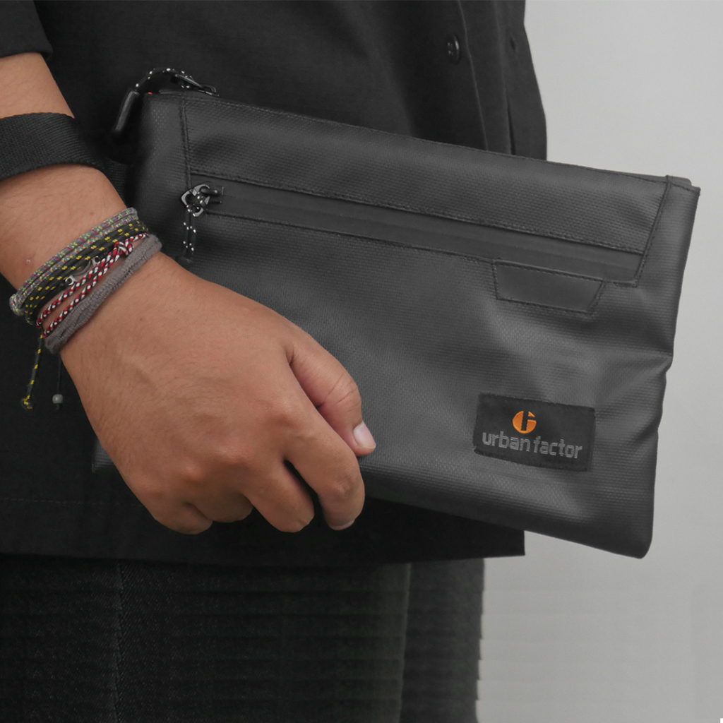 ATHAN |ManNeedMe x URBAN| Tas Clutch Pria Pouch Bag Tas Tangan Hand Bag ORIGINAL