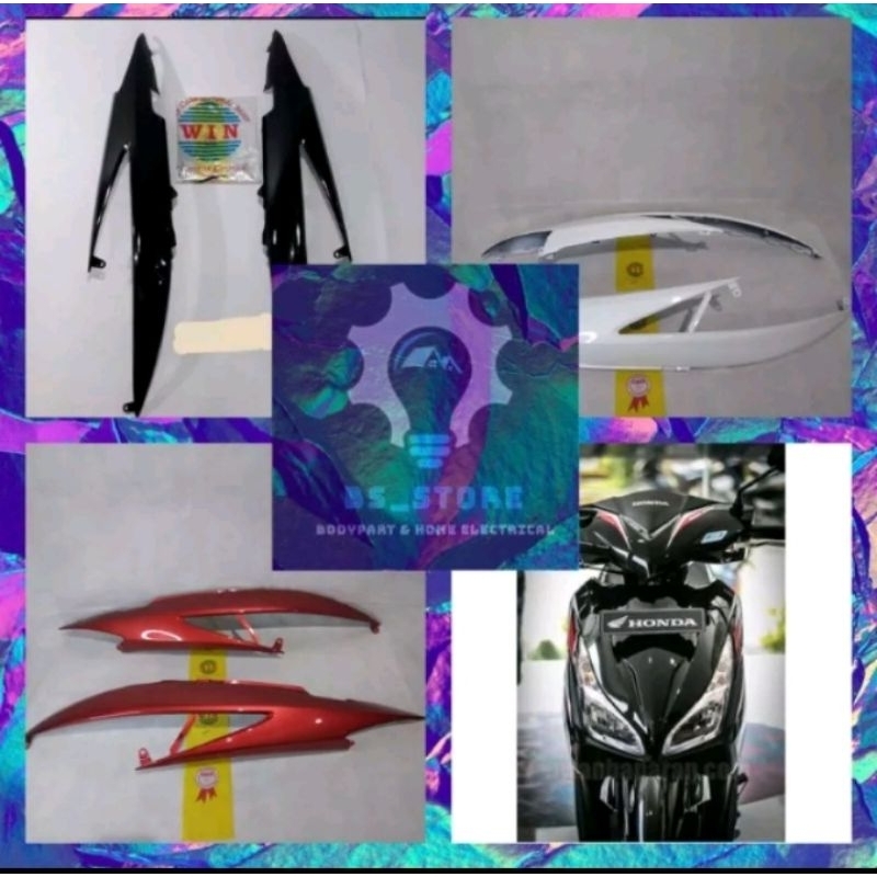 COVER BODY BELAKANG VARIO 110 FI LED 2013 2014 2015 | BODY