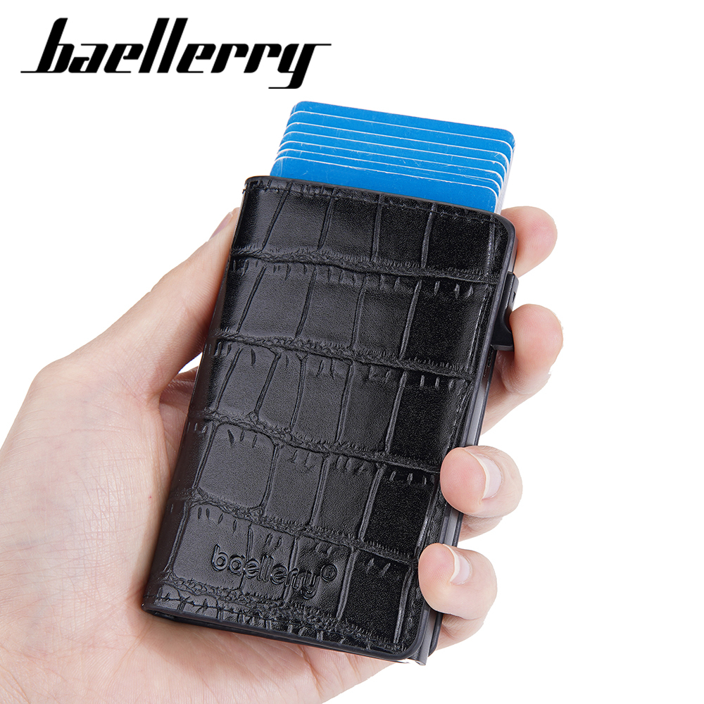 BAELLERRY K9306 Dompet Kartu Pria Bahan Kulit PU Leather Premium WATCHKITE WKOS