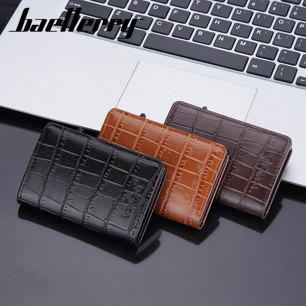 BAELLERRY K9306 Dompet Kartu Pria Bahan Kulit PU Leather Premium WATCHKITE WKOS