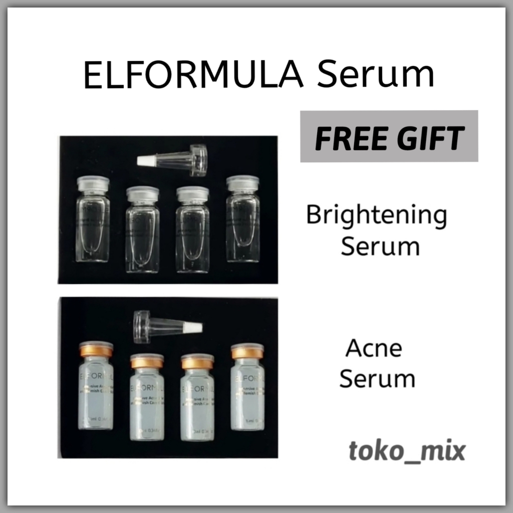 ELFORMULA INTENSIVE BRIGHTENING &amp; DARK SPOT CORRECTION SOLUTION  - ACNE RELIEF AND BLEMISH SOLUTION