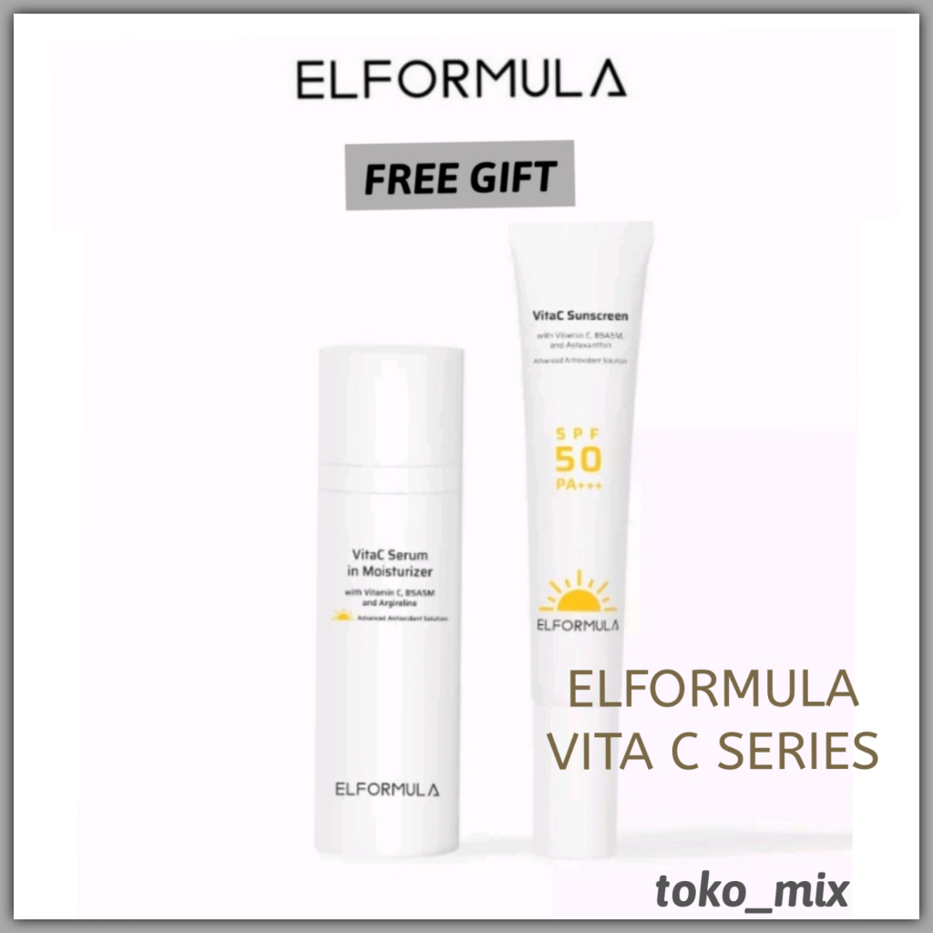 ELFORMULA VitaC Series | VitaC Sunscreen | VitaC Moisturizer | BPOM