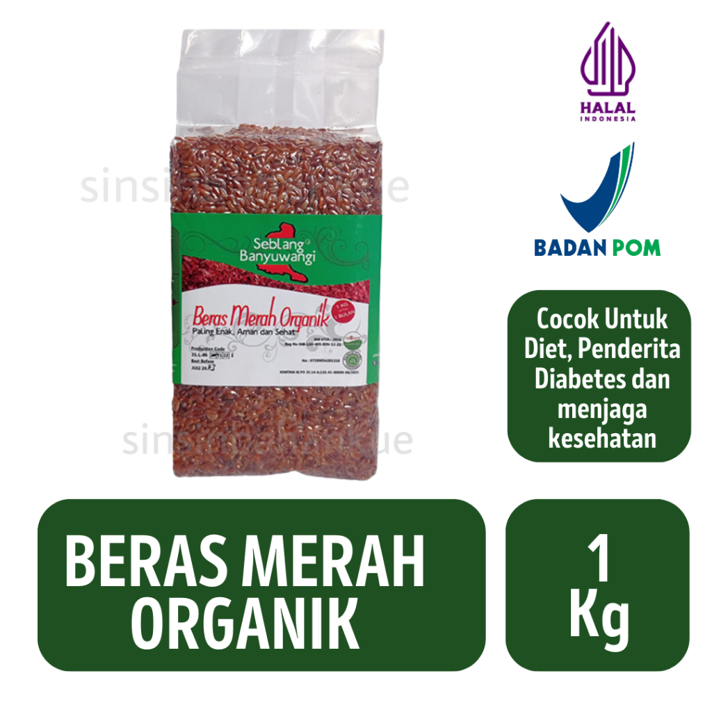 

Beras Merah Organik Seblang Banyuwangi [1000gram]