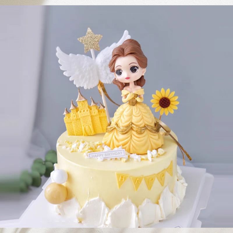 Cake topper kue bunga matahari sunflower