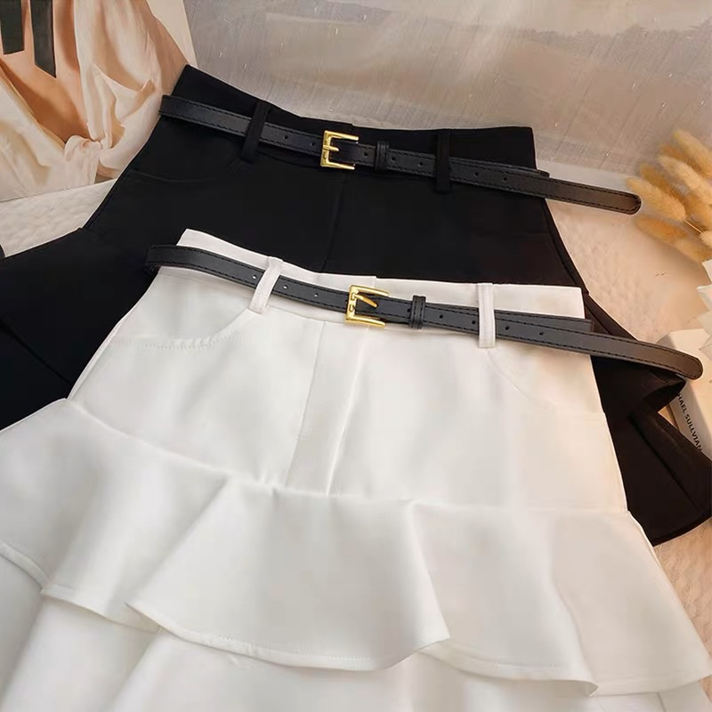 MINI SKIRT LAYER ROK PENDEK IMPORT WANITA FREE BELT MX641