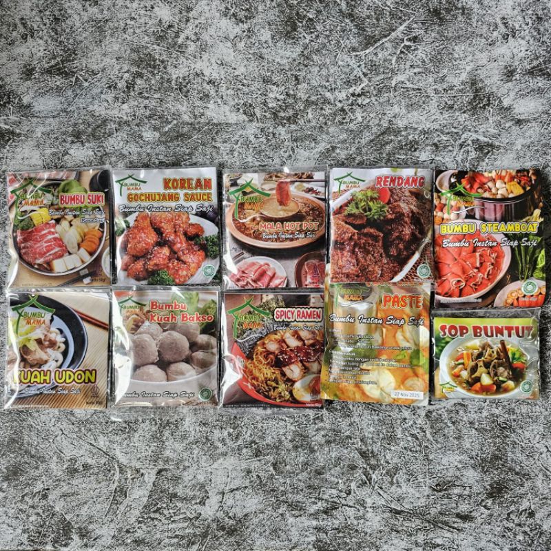 

BUMBU MAMA INSTAN SIAP SAJI ALL VARIAN