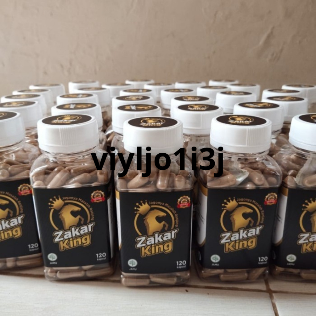 120 Kapsul - Cod Zakar king kapsul Pria perkasa