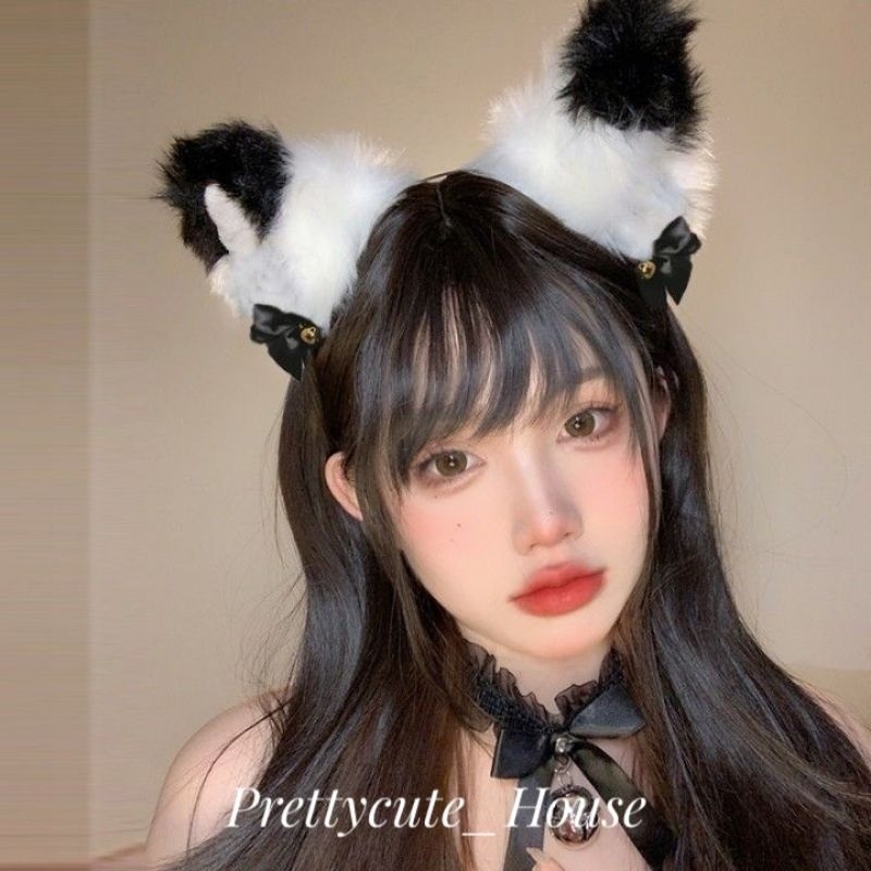 (COD) Bando Kucing Bulu Nekomimi Jumbo Premium Quality