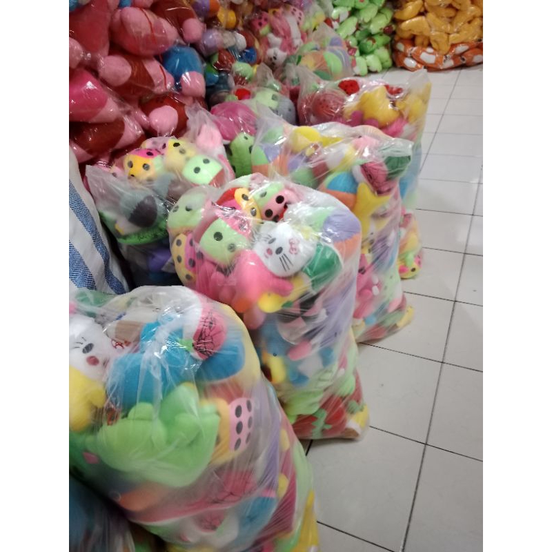 Boneka Capitan Termurah  Boneka Mesin Capit Boneka Ganci Boneka  Capit 1 bal [ ISI 100 pcs]