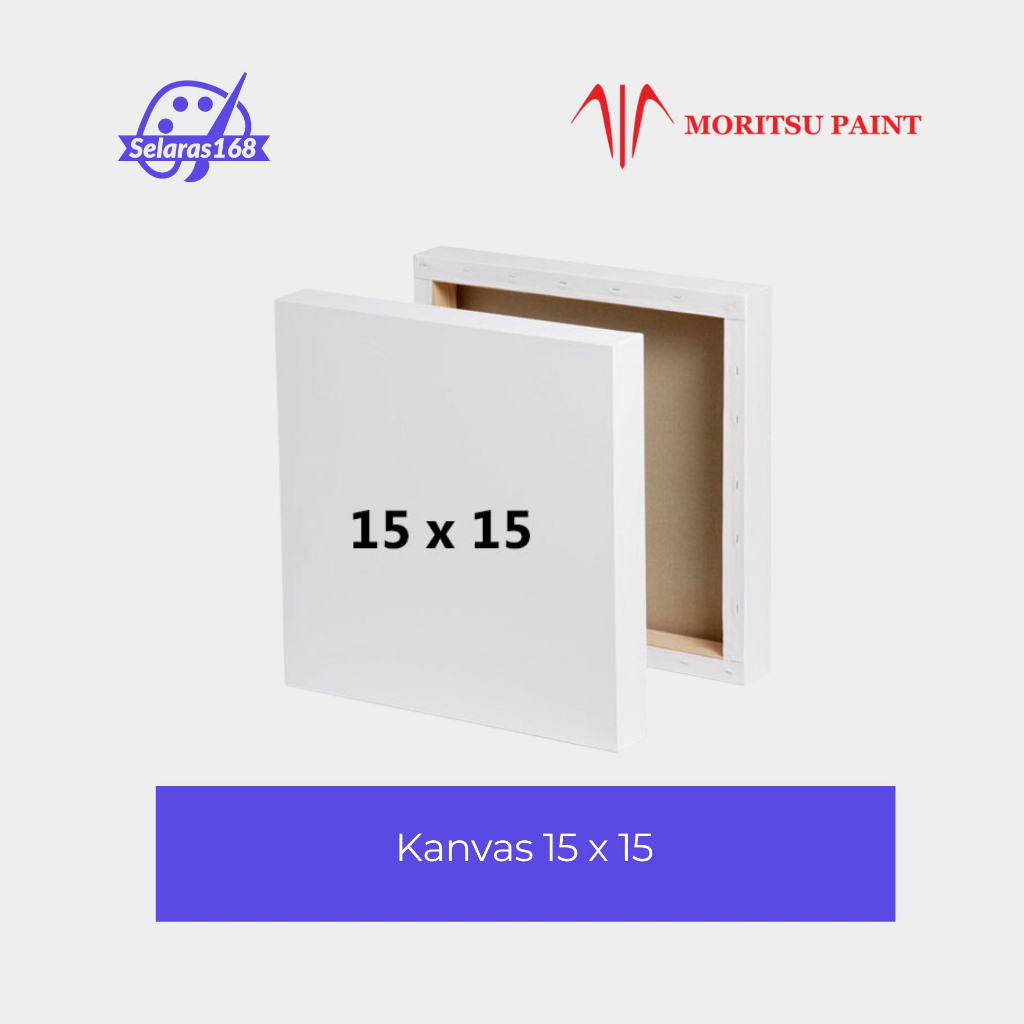 

Kanvas Lukis Moritsu 15 x 15 Student Edition - Moritsu Canvas 15 x 15