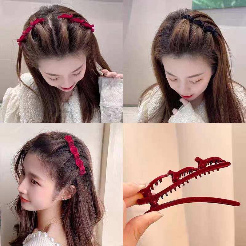 JEPIT RAMBUT BELUDRU 3 IN 1 JEPITAN PONI KEPANG / JEPITAN BLUDRU / JEPIT RAMBUT KOREA / HAIR PIN