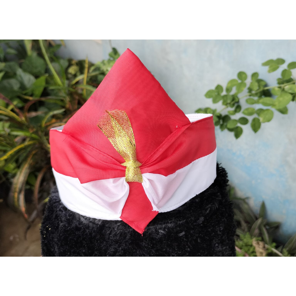 Ikat Kepala Merah Putih Bando Bandana 17 Agustusan aksesoris Kepala Merah putih - RD Ruang Dekorasi
