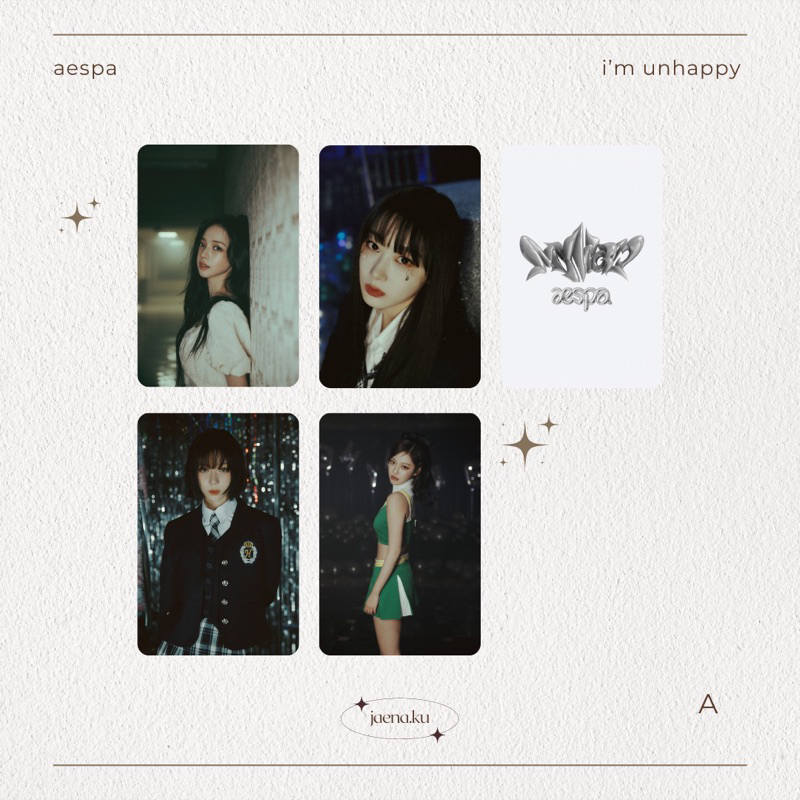 [AESPA] PHOTOCARD MY WORLD AESPA