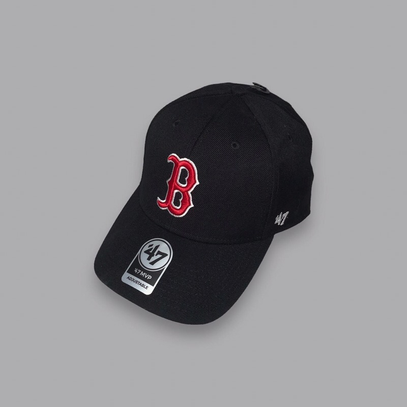 47Brand MVP Cap - Boston Red Sox Black Original 100%