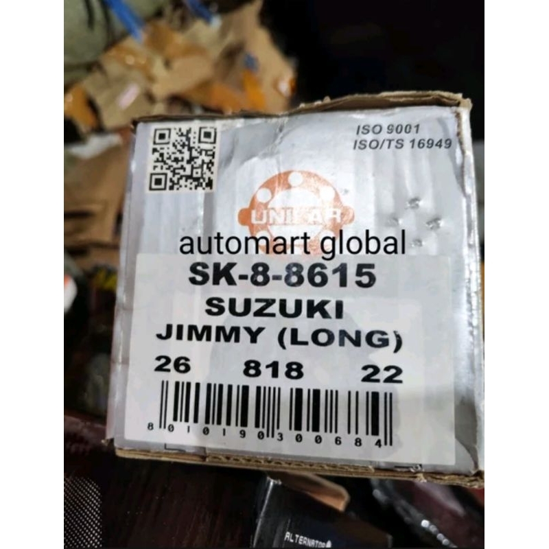 as roda depan CV joint komplit long Suzuki sj410 katana