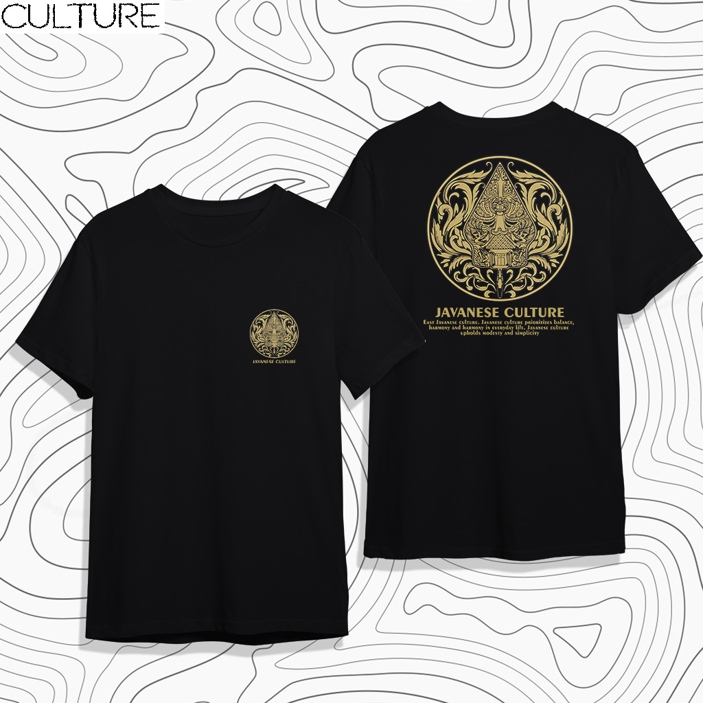 Kaos Distro CULTURE JAVANESE CULTURE T-Shirt
