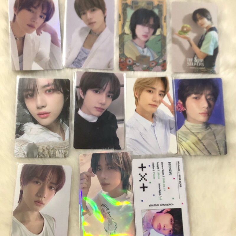 PHOTOCARD PC OFFICIAL BEOMGYU YEONJUN